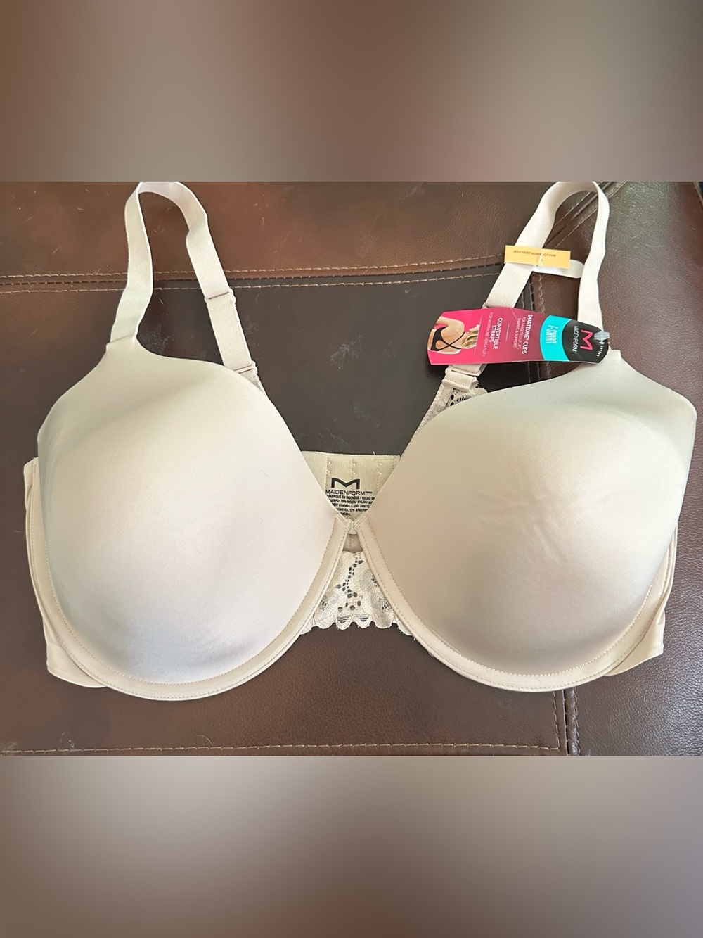NWT "Maidenform" T-shirt  Bra 36DD